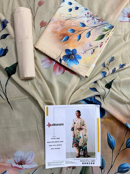 🔥 ALKARAM Tanadora – Premium Luxury Collection 🔥  Magenta Tropical Glow