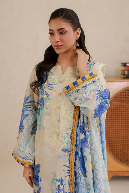 Zellbury D.C:- WUS26E30705 Embroidery Printed Lawn 3Pcs Collection
