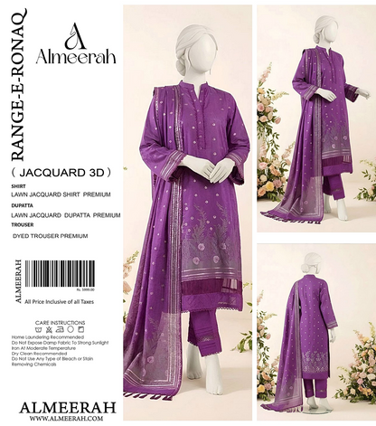 PURPLE RANGE-E-RONAQ – ALMEERAH