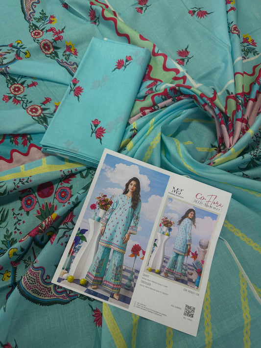 MJ CoFlora Light Blue S+T 2Pcs D#08