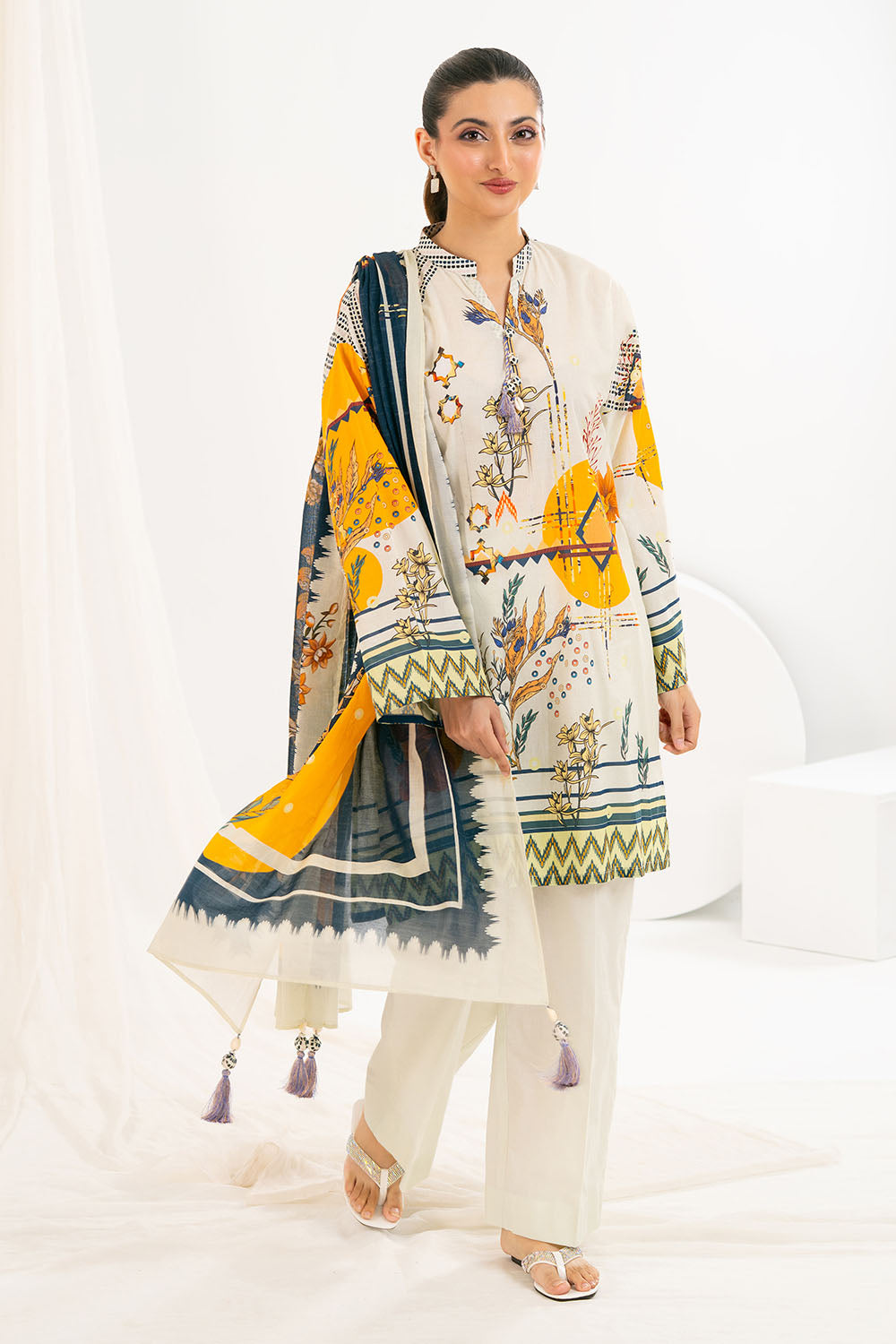 Gul Ahmed CLP-52160 Printed 3Pcs