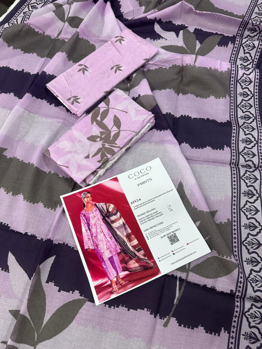 COCO by ZARA SHAHJAHAN 3P Unstitched