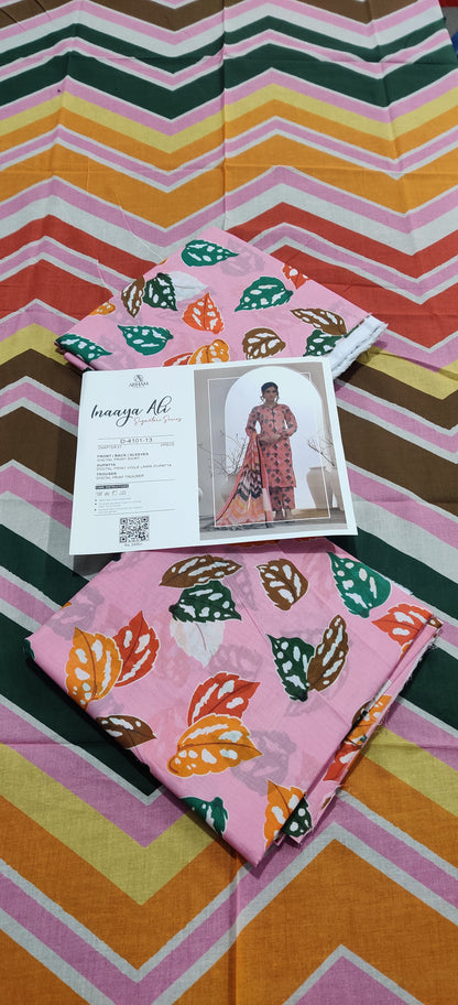 Inaaya Ali By ARHAM TEXTILE 3P