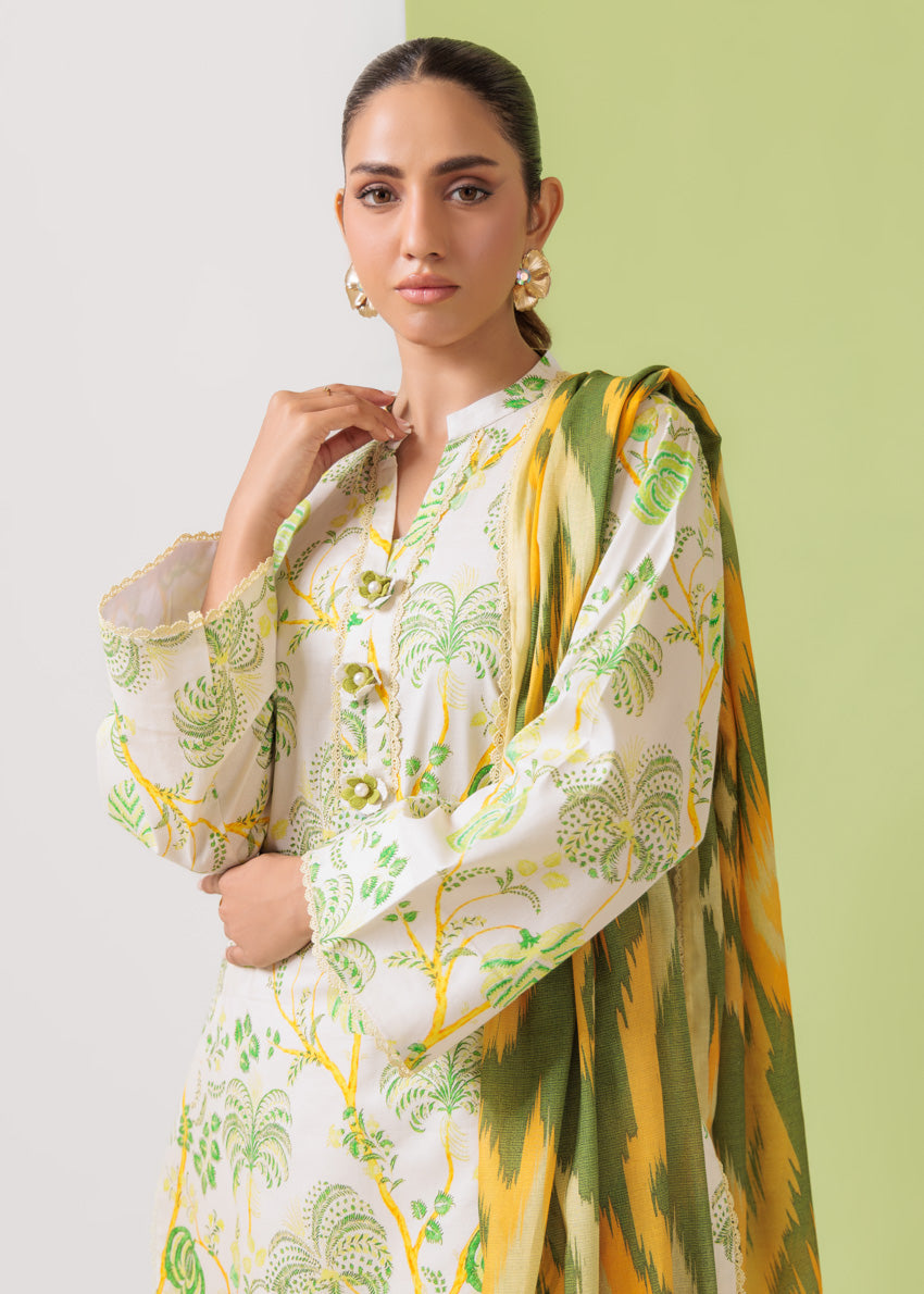 Bonanza Satrangi Unstitched Poise - 3 Pc (WU3PPBS25LIUN78)