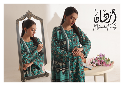 MOOSAJEE ORIGINAL LAWN 3 PIECE 👌🔥