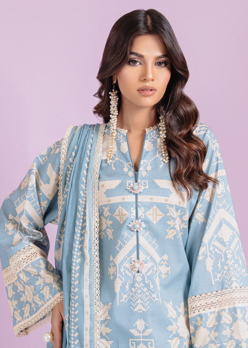 Bonanza Satrangi Unstitched Indigenous - 3 Pc (WU3PPBS25LIUN70)