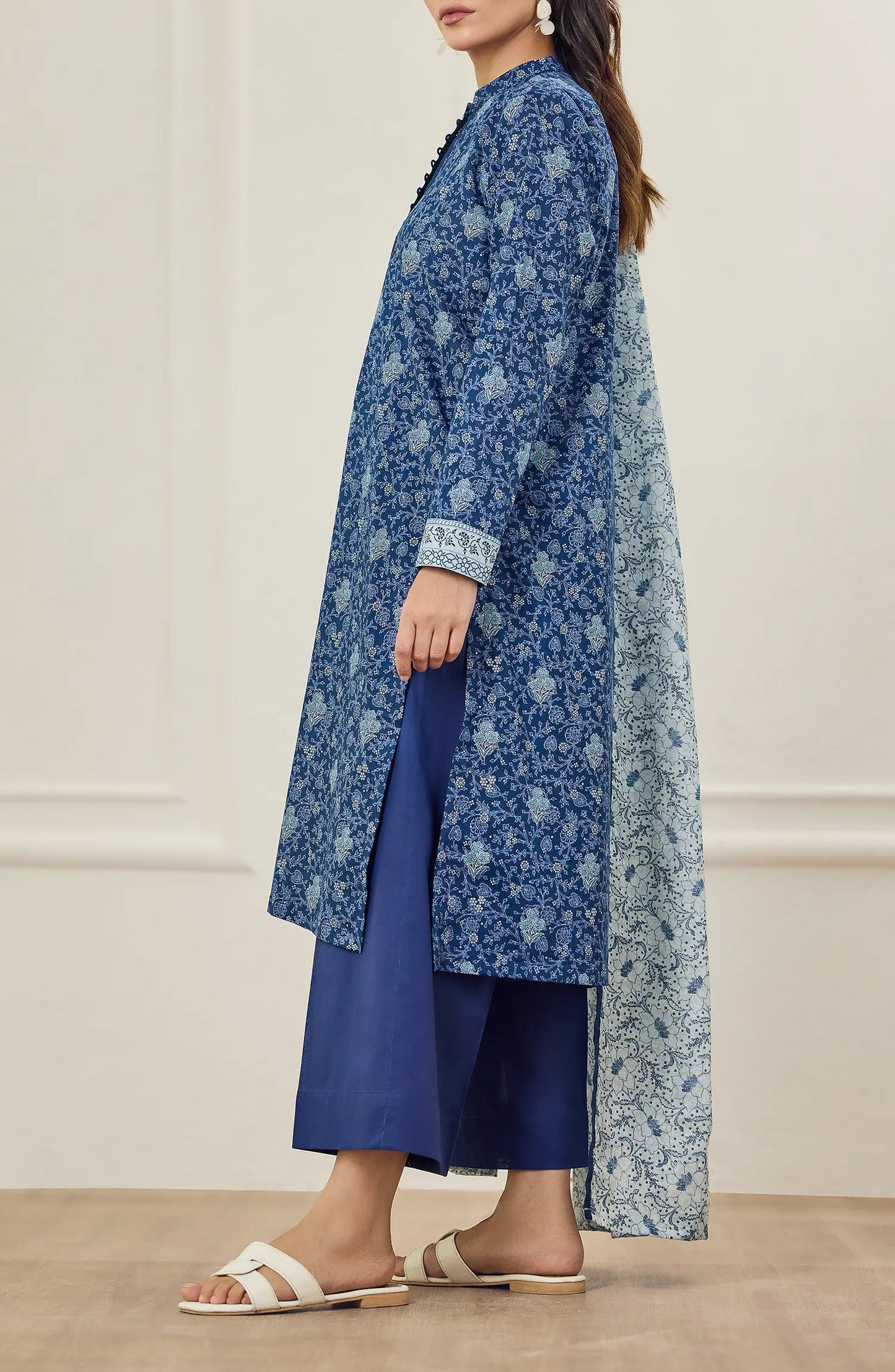✨ORIENT 100% ORIGINAL Unstitched Lawn 3 Piece✨ Design #OTL-25-509
