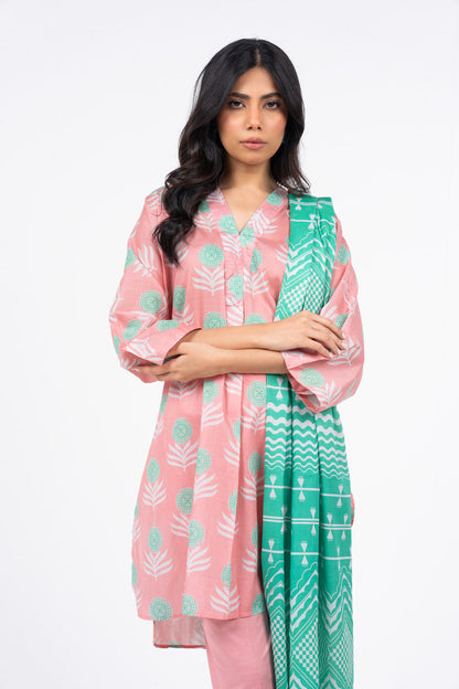 alkaram prints Digital Lawn Unstitched 3 Pieces ❤️