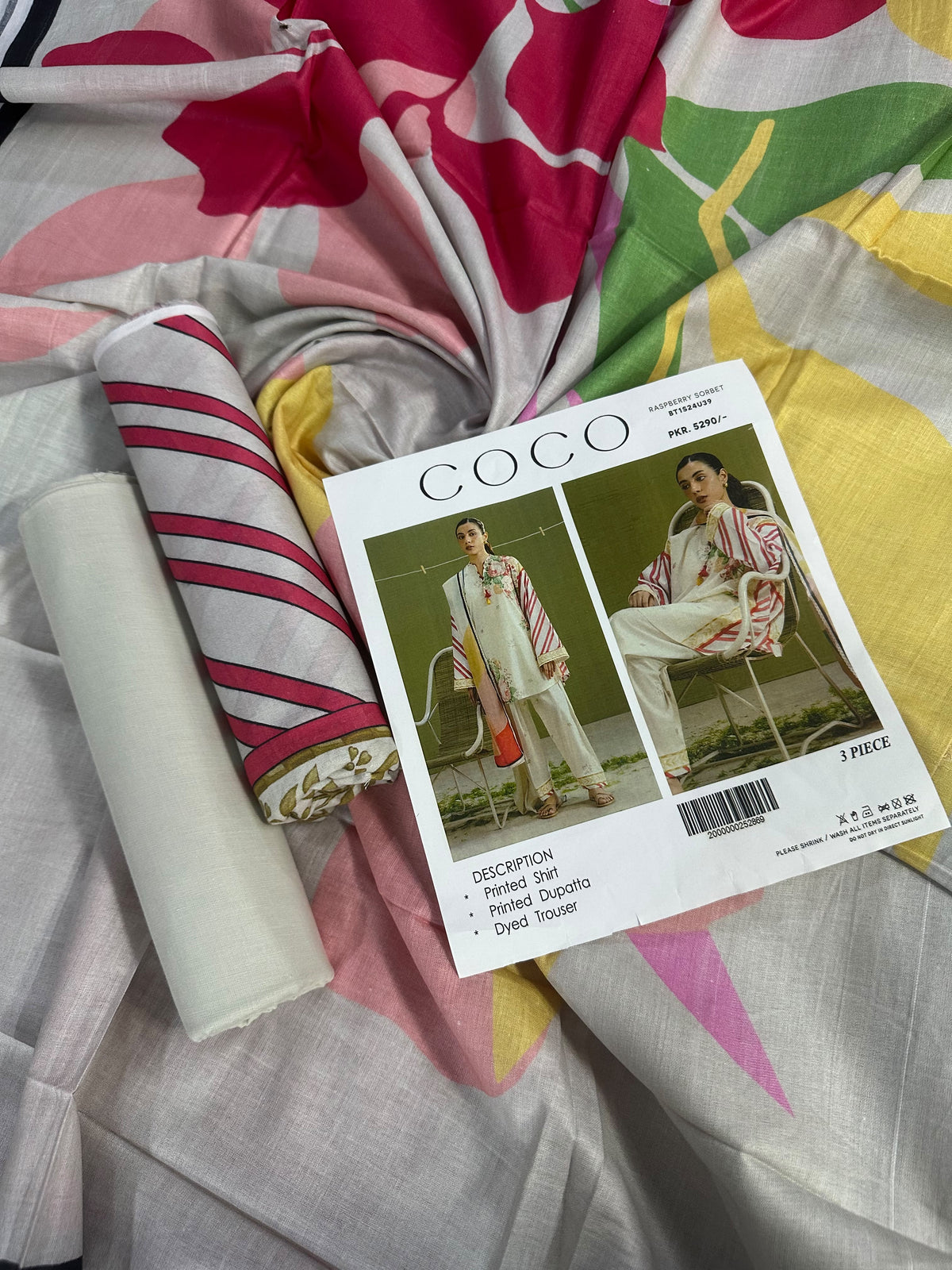 Coco Skin Printed 3Pcs