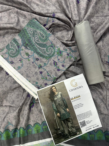 CHARIZMA LAWN COLLECTION 3 PIECE SUIT Design # 05
