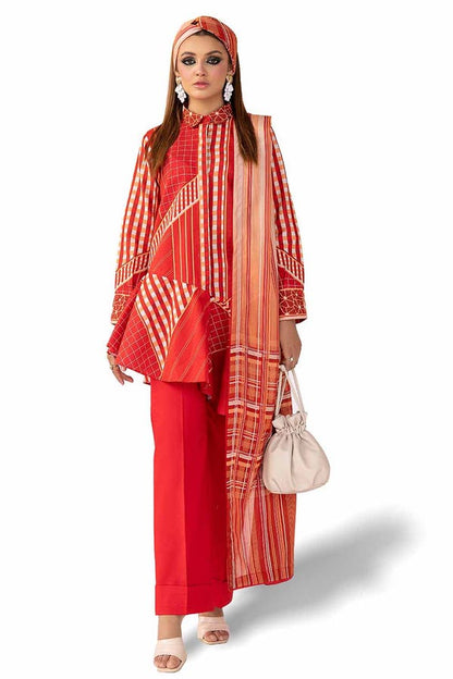 Gul Ahmed Printed Lawn Unstitched 3Pc Suit CL-42147 👌🔥✨
