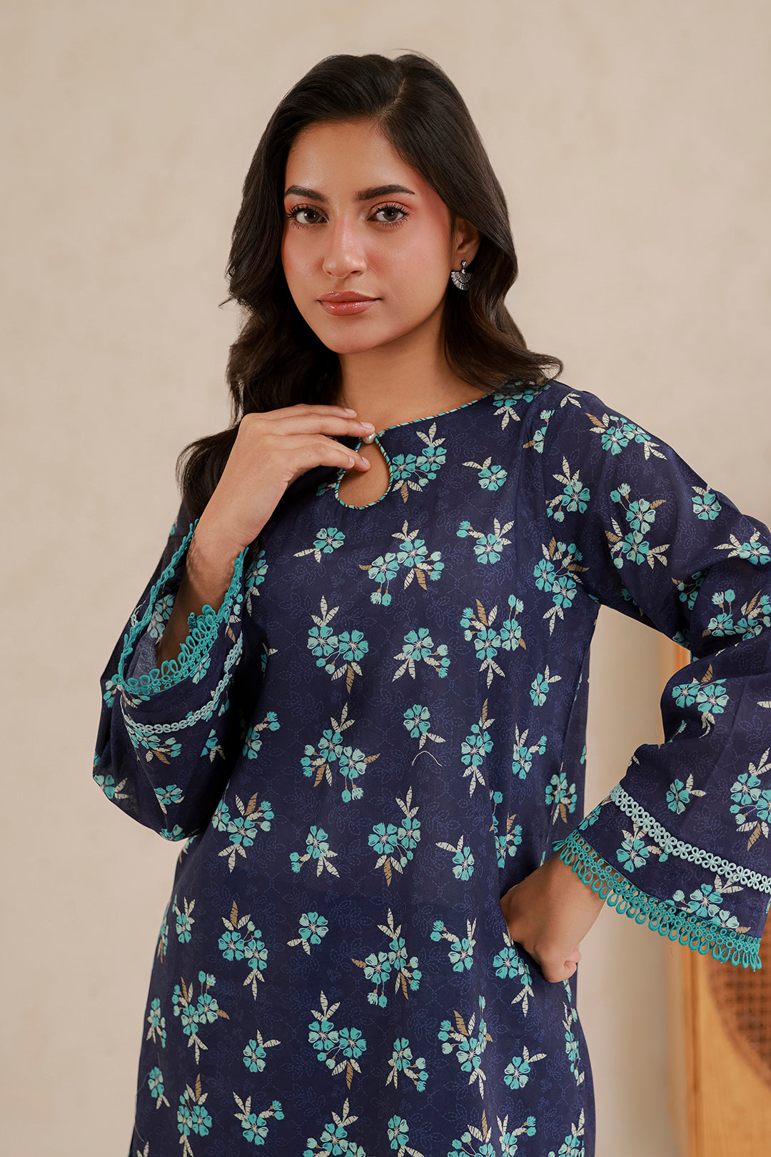 Zellbury D.C:-WUS26X20925   Digtal Printed Lawn 2Pcs Collection