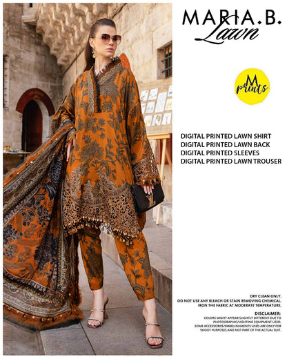 Maria.B Lawn Unstitched 3 Pieces in Wholesale Price 🔥🧡