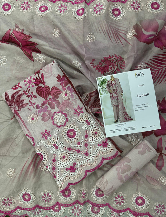 AIFA – ELANOR Collection ΑΕ-901 Embroidered 3 Piece Suit
