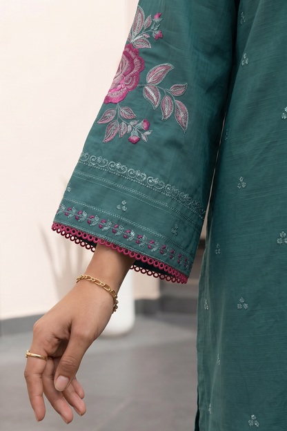 Zellbury D.C:-WUS26E21213  Embroidered Textured Lawn 2Pcs Collection