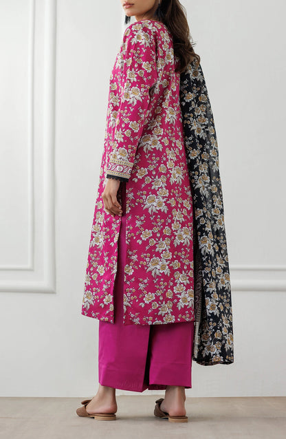 Orient Unstitched Lawn 3 Piece Collection D.C:- OTL-25-346