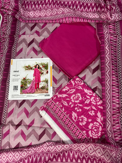 Nishat Doriya Printed Lawn 3P In Wholesale Price
