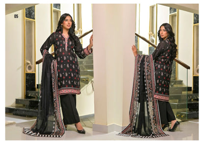 Colors VOL 02 by DASTAAN Lawn Unstitched Lawn 100% Original Lawn 3 Pieces ❤️🔥