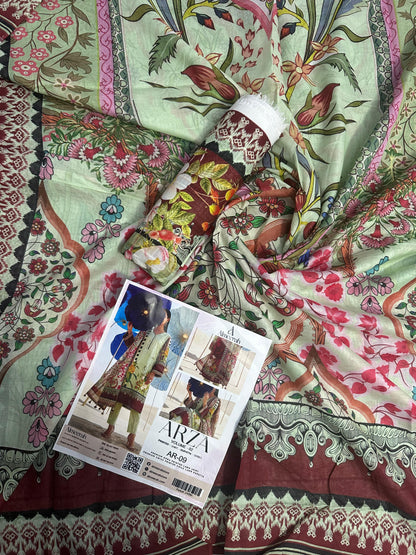 Almeerah ARZA – PRINTED 2PC Premium Lawn Collection