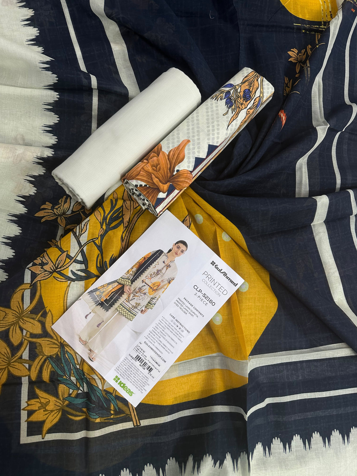 Gul Ahmed CLP-52160 Printed 3Pcs