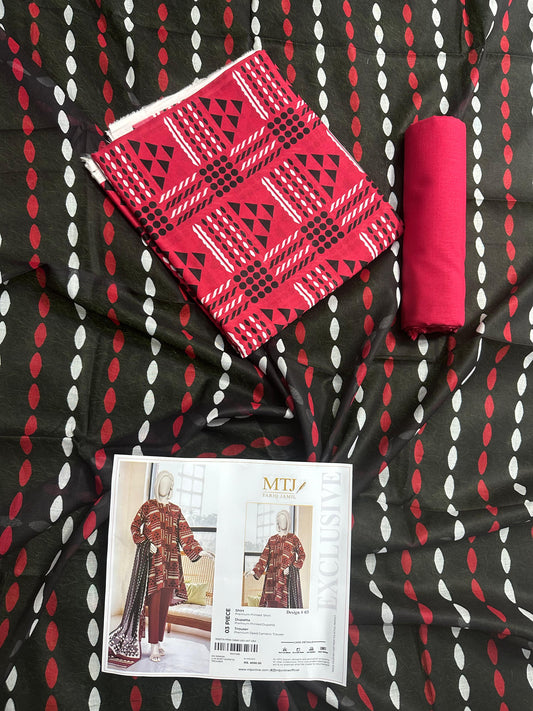 🌟✨ MTJ Printed Collection Alert ✨🌟
📢🔥 2026 Lawn Dupatta Collection 🔥📢🎀🌸 MTJ 🌸🎀 Design#3