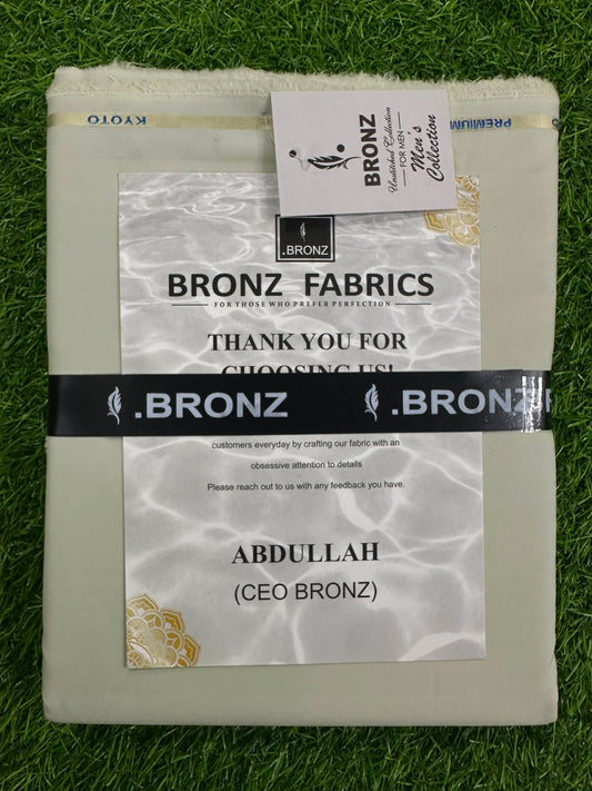 BRONZ PISTACHIO WASH & WEAR COLLECTION