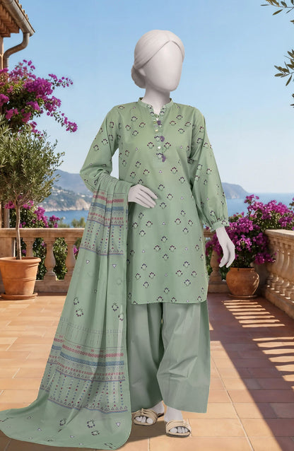 MTJ Original (WSDTS-PR-5386) Printed Lawn Unstitched Collection – Summer 2026
