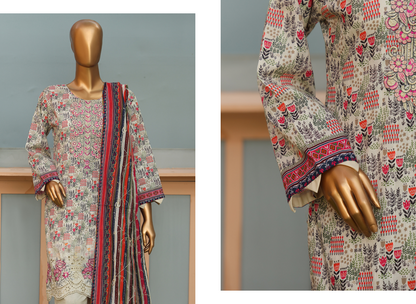 🌸 MTF Digital Printed Doria Embroidered Cotton Collection 2025 🌸 ✨ ELARA ✨