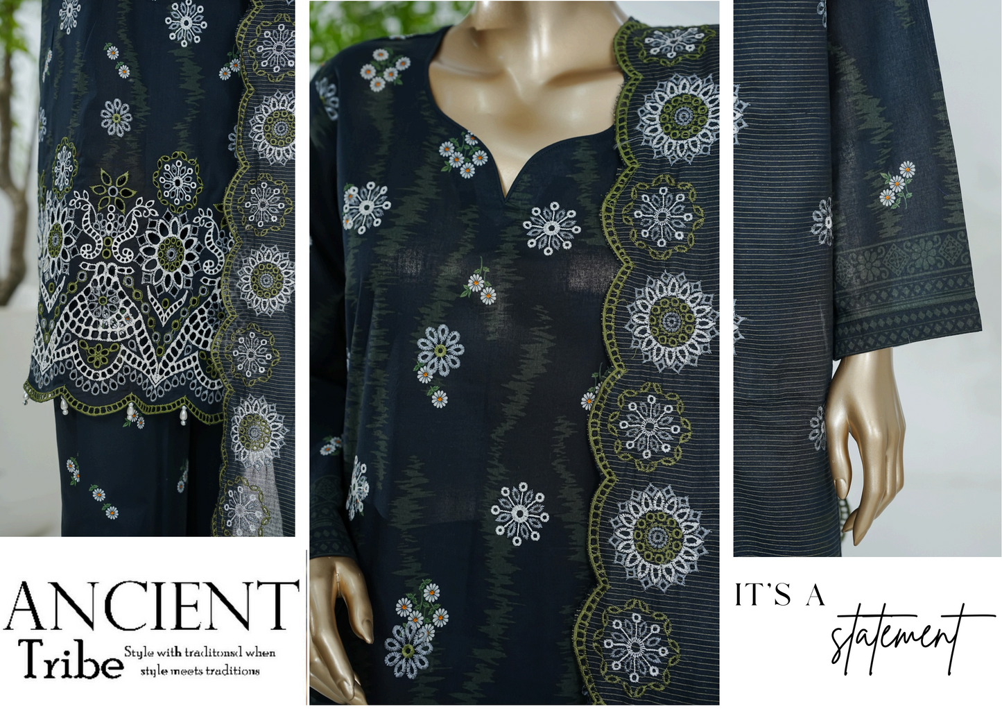 AIFA – ELANOR Collection ΑΕ-904 Embroidered 3 Piece Suit