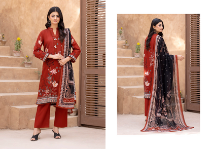 🌿✨ REGALIA TEXTILE – LAWN KARANDI DIGITAL PRINTED COLLECTION 2026 ✨🌿 Design #9