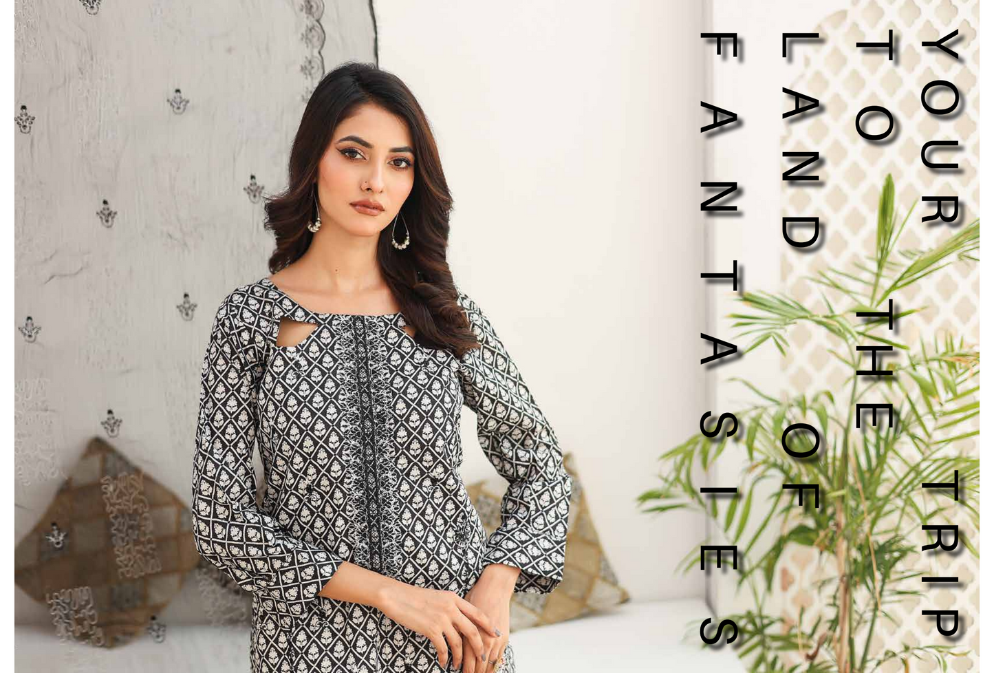 SANASARA EMBROIDED 3P By LEEDS