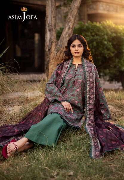 Asim Jofa Premium 3 Piece Unstitched Lawn Collection