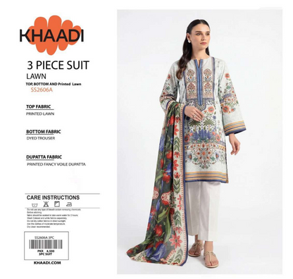 Khaadi Pistachio SS2606A 3-Piece