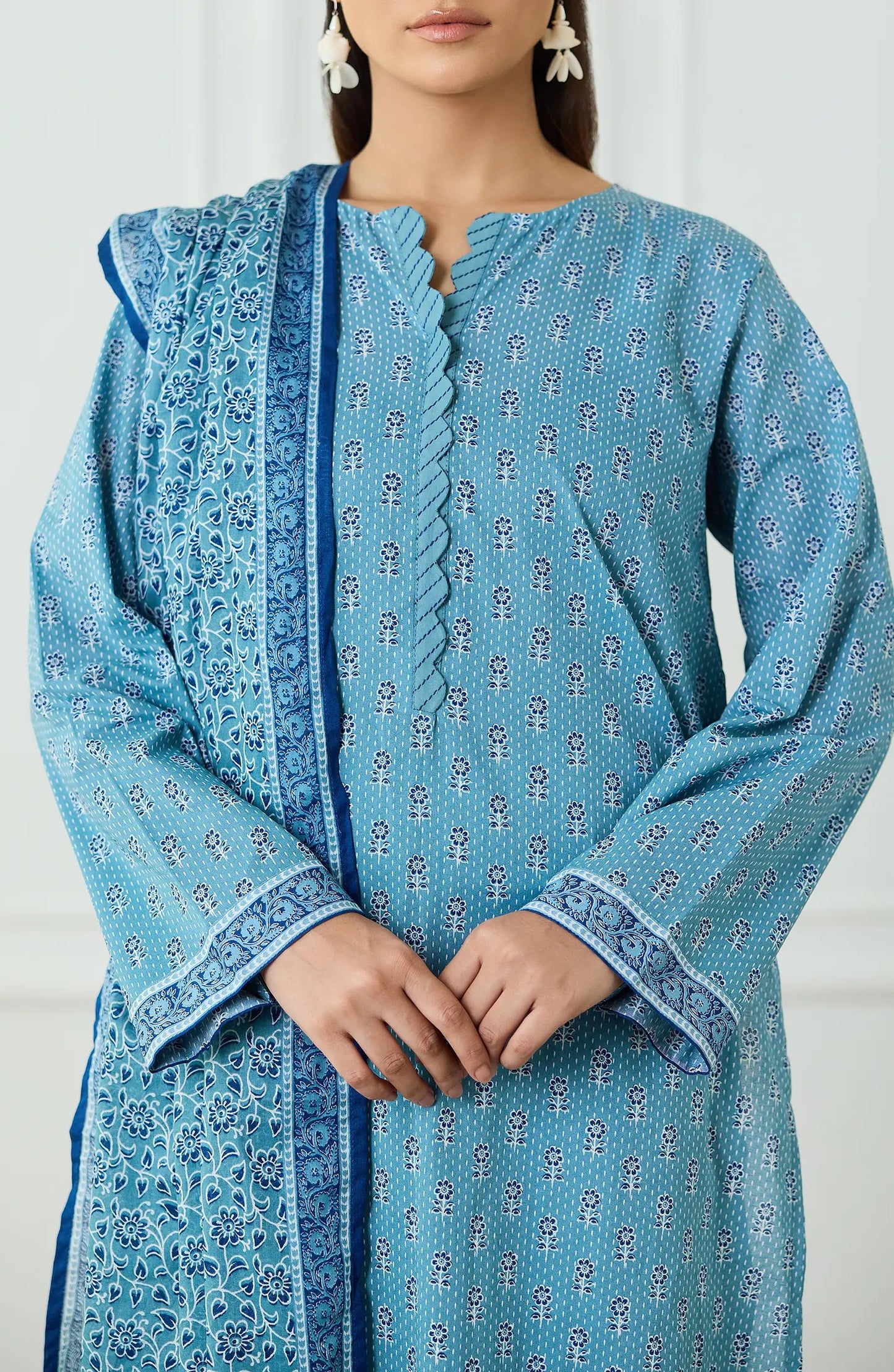 ✨ORIENT 100% ORIGINAL Unstitched Lawn 3 Piece✨ Design #OTL-25-497