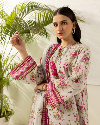 ZELLBURY Unstitched Lawn Collection 2026 Design #WUS26X30616
