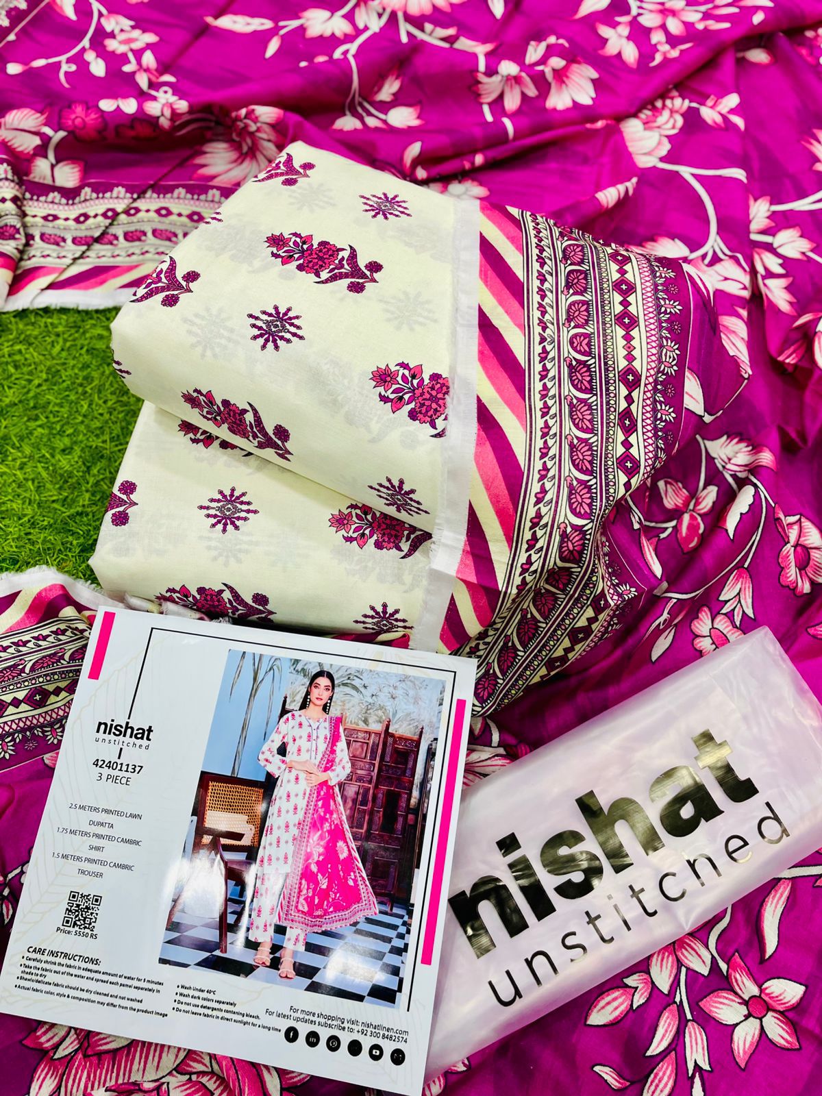 NISHAT Printed Allover 3P