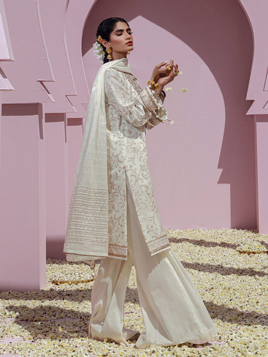 SALITEX NOOR E KHAAS  نورِ خاص  UNSTITCHED LUXURY LAWN EMBROIDERED SUIT. 🌷❤️