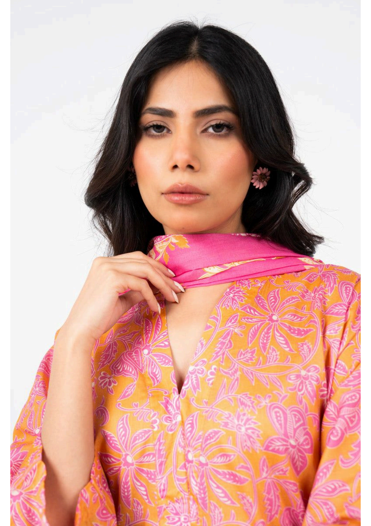 Alkaram 100% Original Cotton Camric 3 Piece 😉🧡 2k25