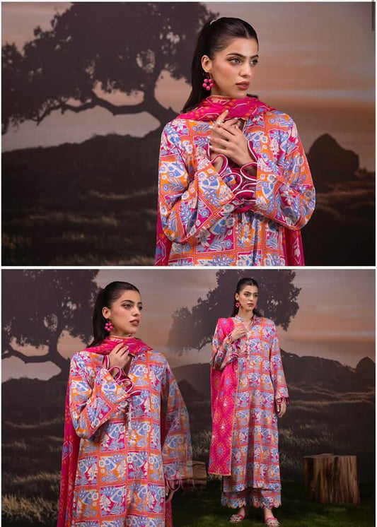 ✨🌿 SALINA SEPARATES – DIGITAL PRINTED LAWN COLLECTION 🌿✨ Design #2
Vol 1 – 2026 | By Regalia Textile