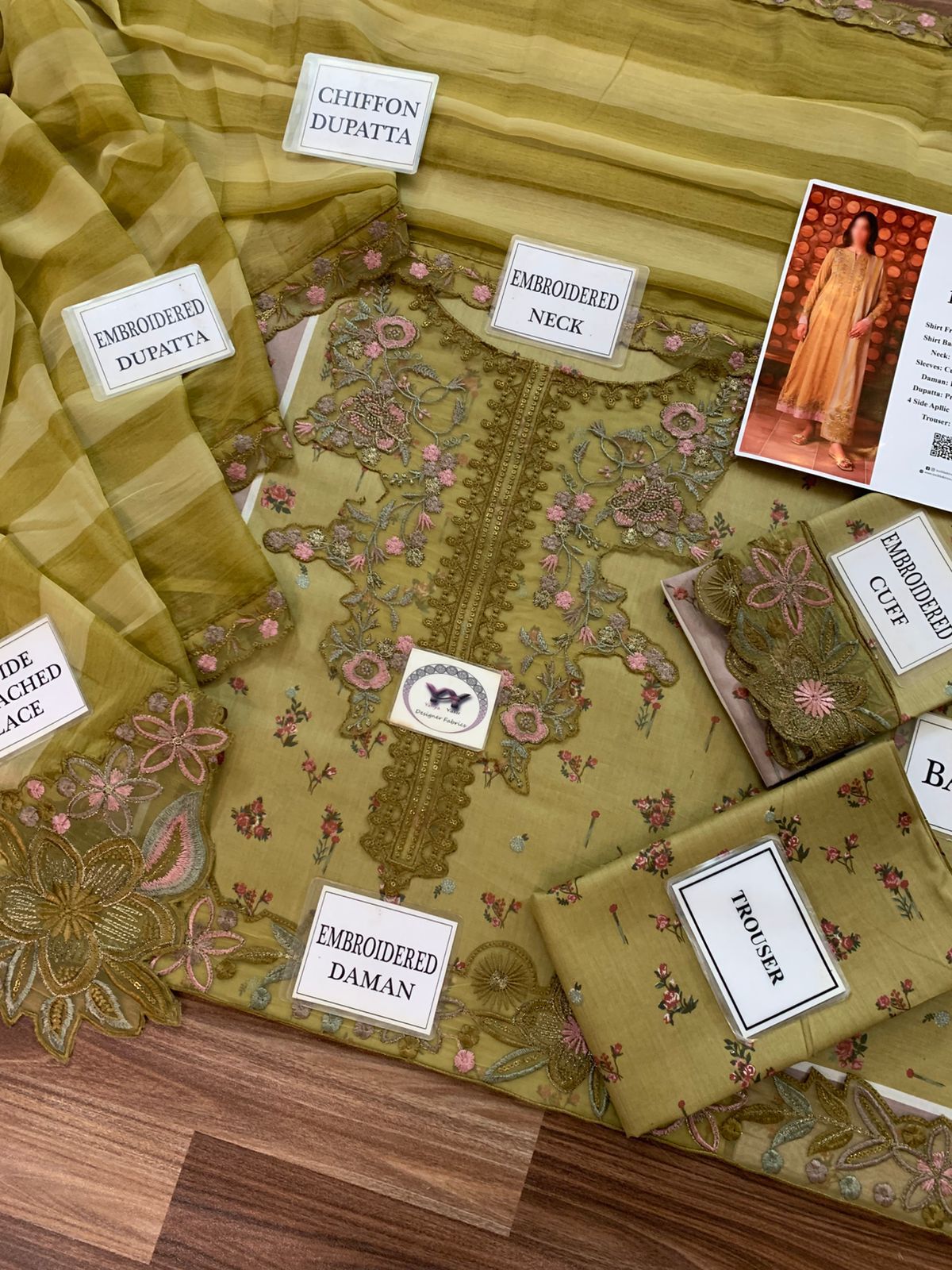 Iznik Elegant 3PC Unstitched Lawn Suit Collection