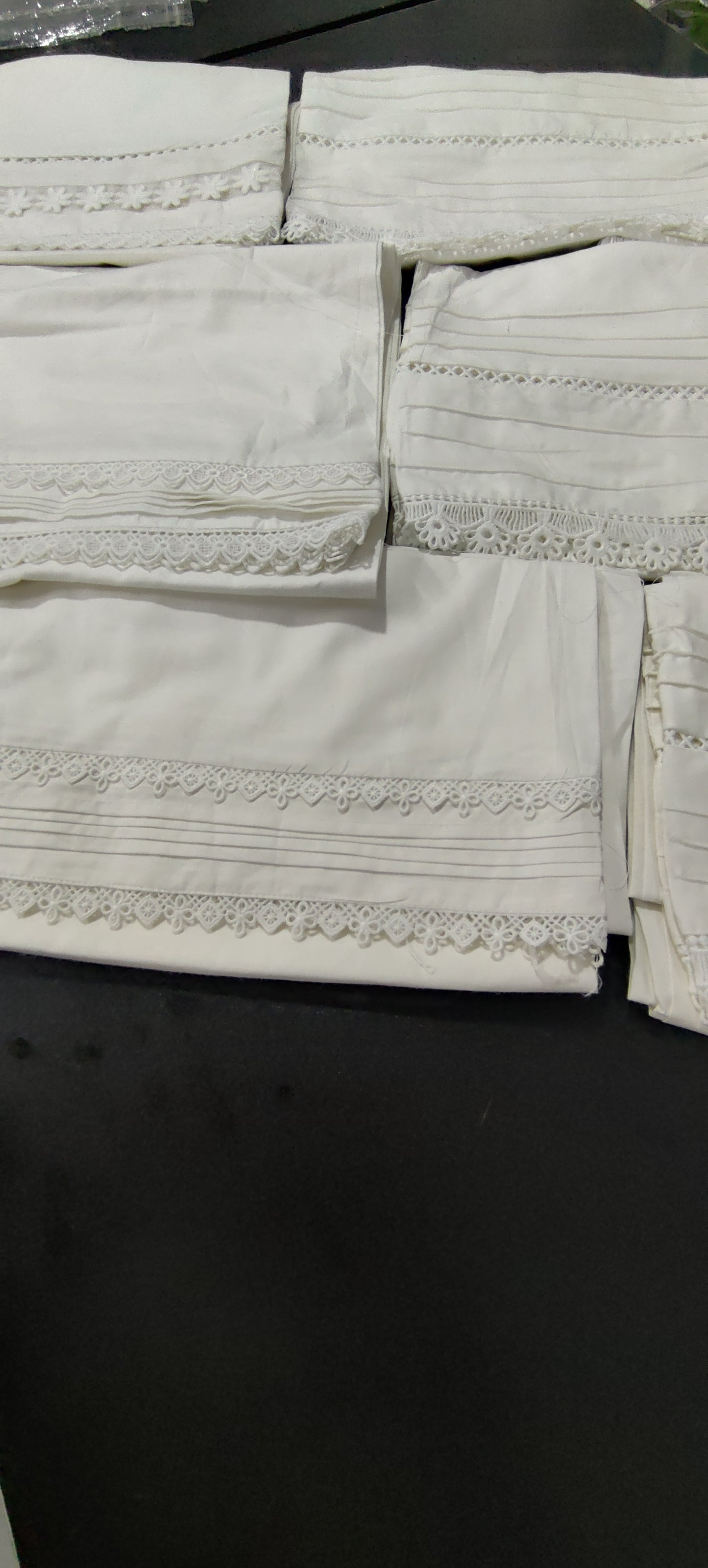 Cotton Stitched Plazo In Black 🖤 & White 🤍