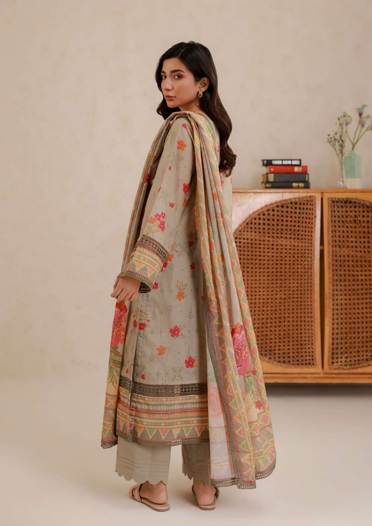 ZELLBURY Unstitched Lawn Collection 2026 Design # WUS26X30873