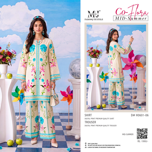 MJ CoFlora Cream S+T 2Pcs D#06
