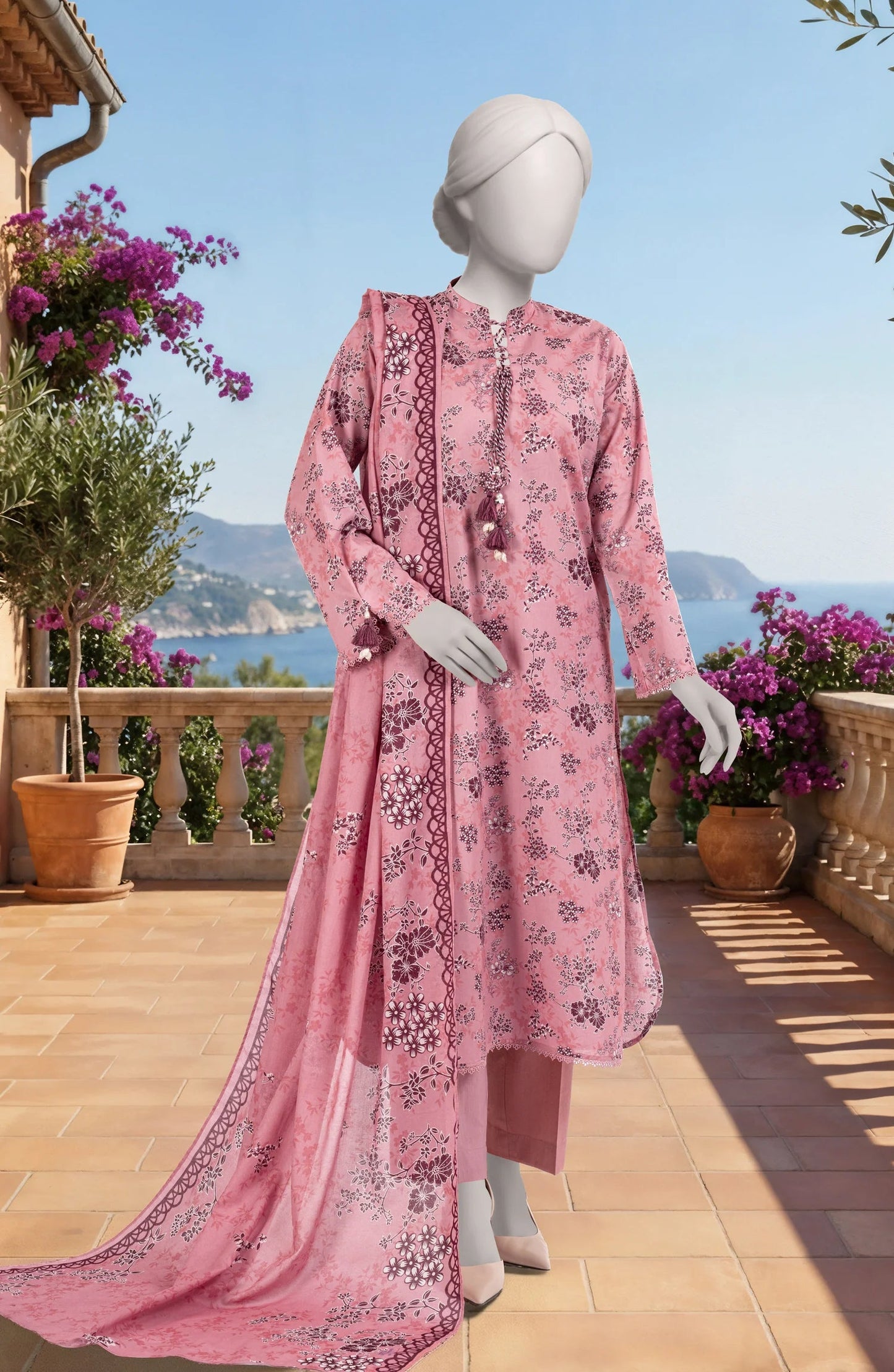 MTJ Original (WSDTS-PR-5363) Printed Lawn Unstitched Collection – Summer 2026