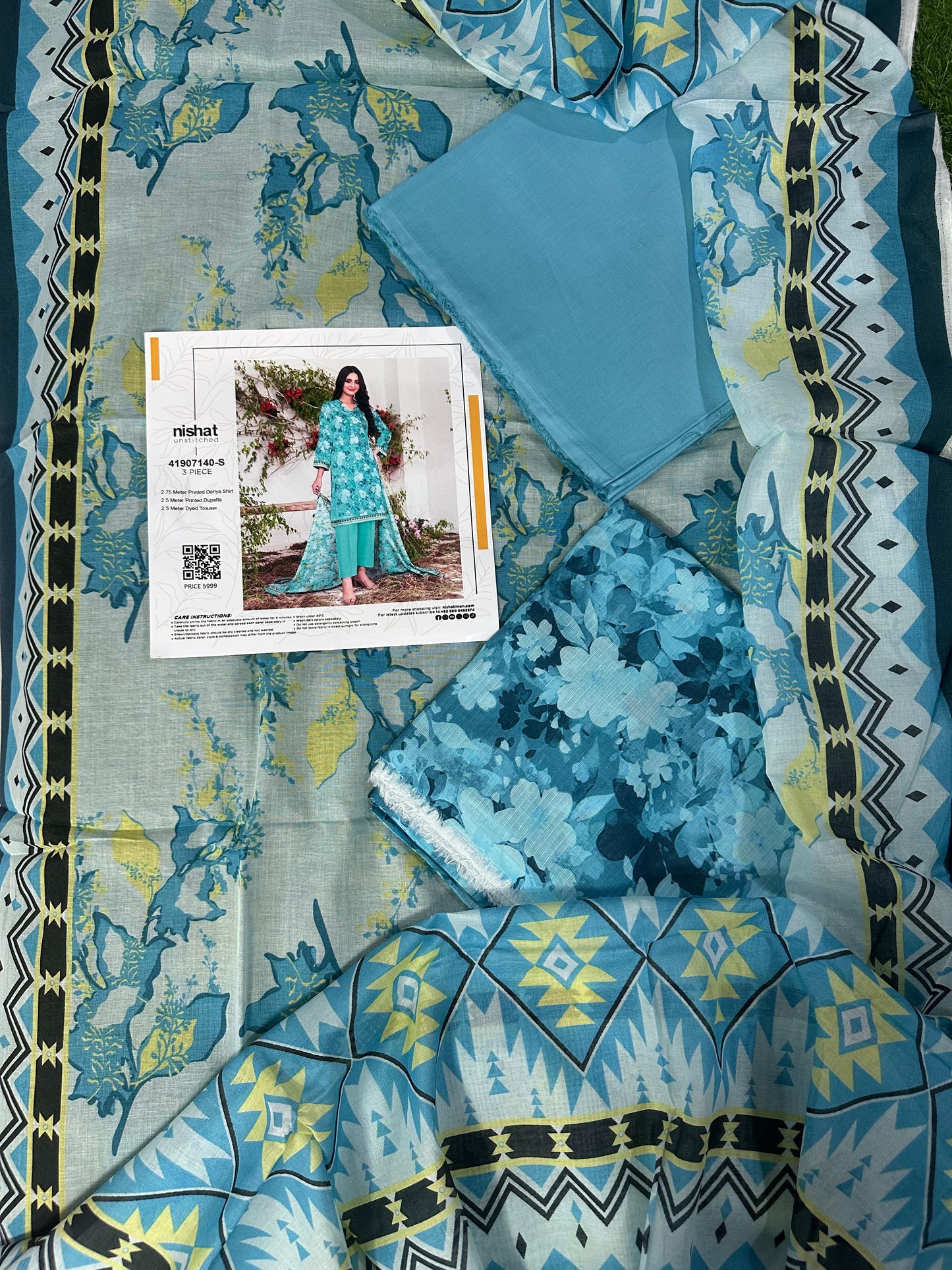 Nishat Doriya Printed Lawn 3P In Wholesale Price