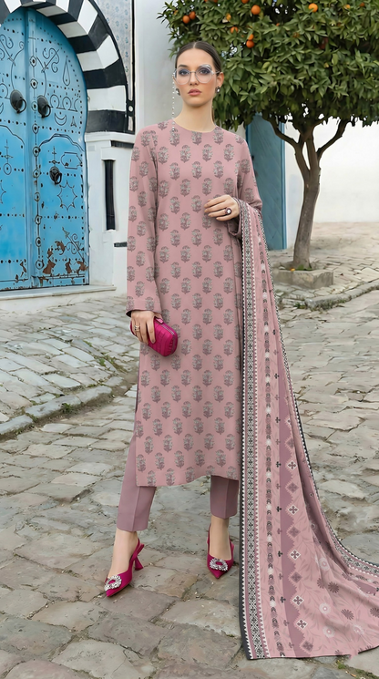 SHANAYA – AZURE MIRAGE 3PC UNSTITCHED COLLECTION
