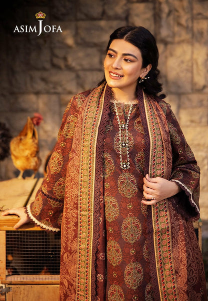 Asim Jofa (AJUBJ-23) 3Pcs Lawn Collection