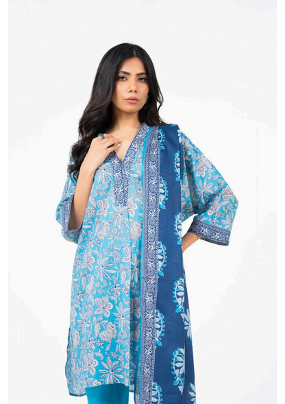 Alkaram 100% Original Cotton Camric 3 Piece 😉🧡 2k25