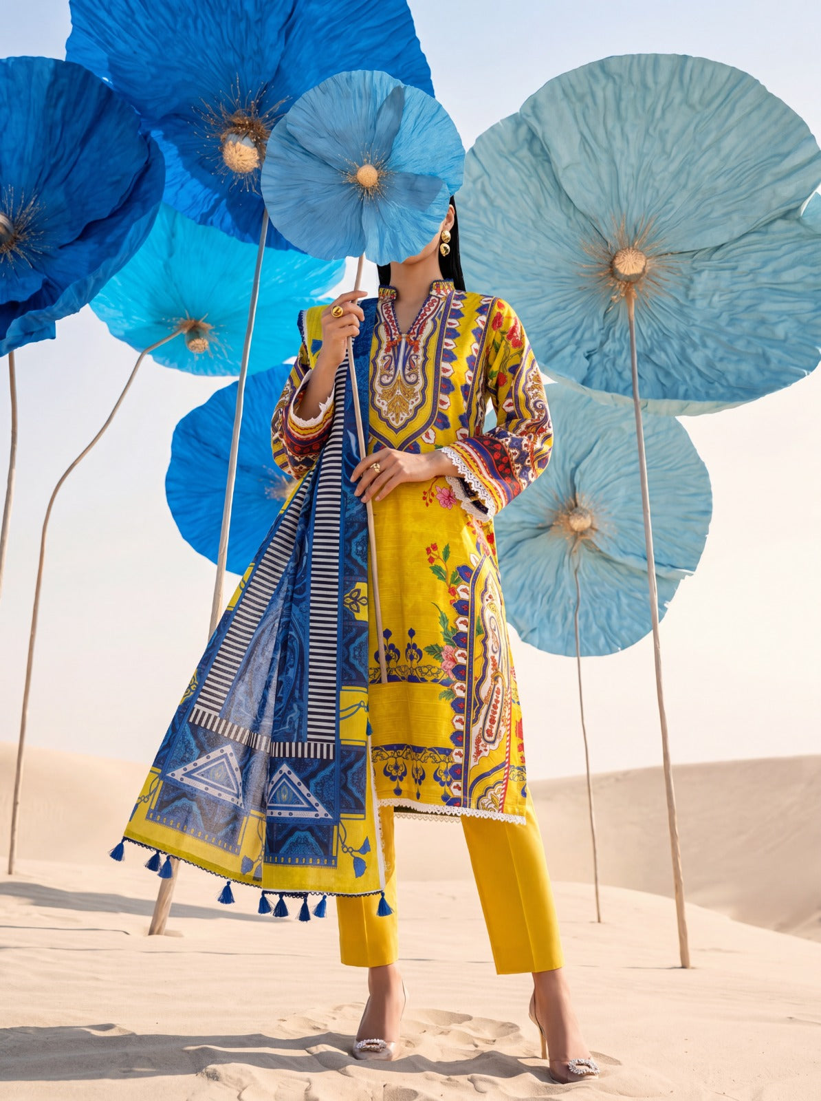 Almeerah ARZA – PRINTED 2PC Premium Lawn Collection