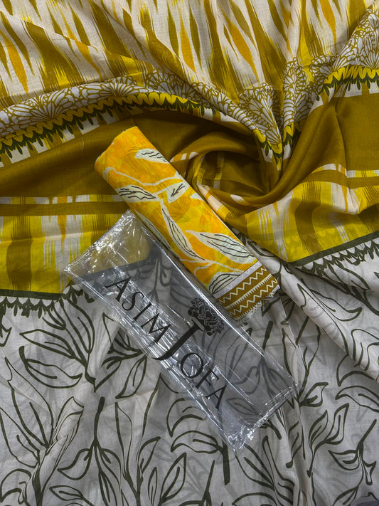 AsimJofa Yellow leaves 2PCS S+D